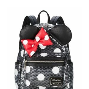 Disney Minnie Mouse Polka Dot Backpack